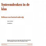 Systeemdenken in de klas